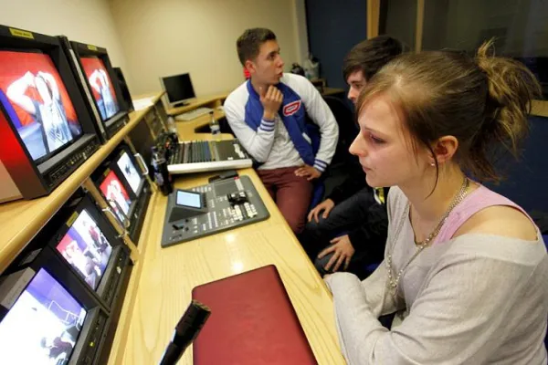 Bild: Coventry University nutzt IPTV Nachrichtenstudio-umgebung mit Live-News Streams von Teracue