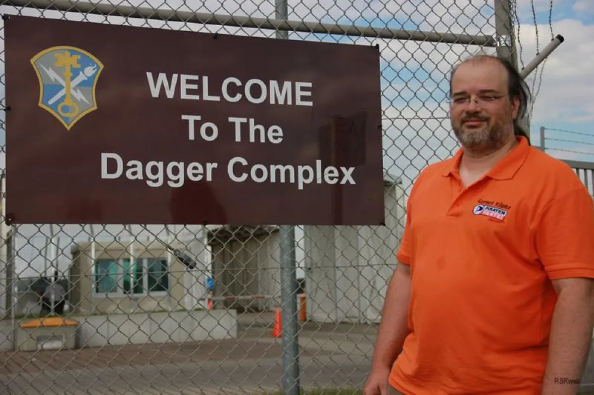 Jubiläums-Protest-Spaziergang des NSA-Schutzbundes am 26. Juli zum US-Dagger-Komplex