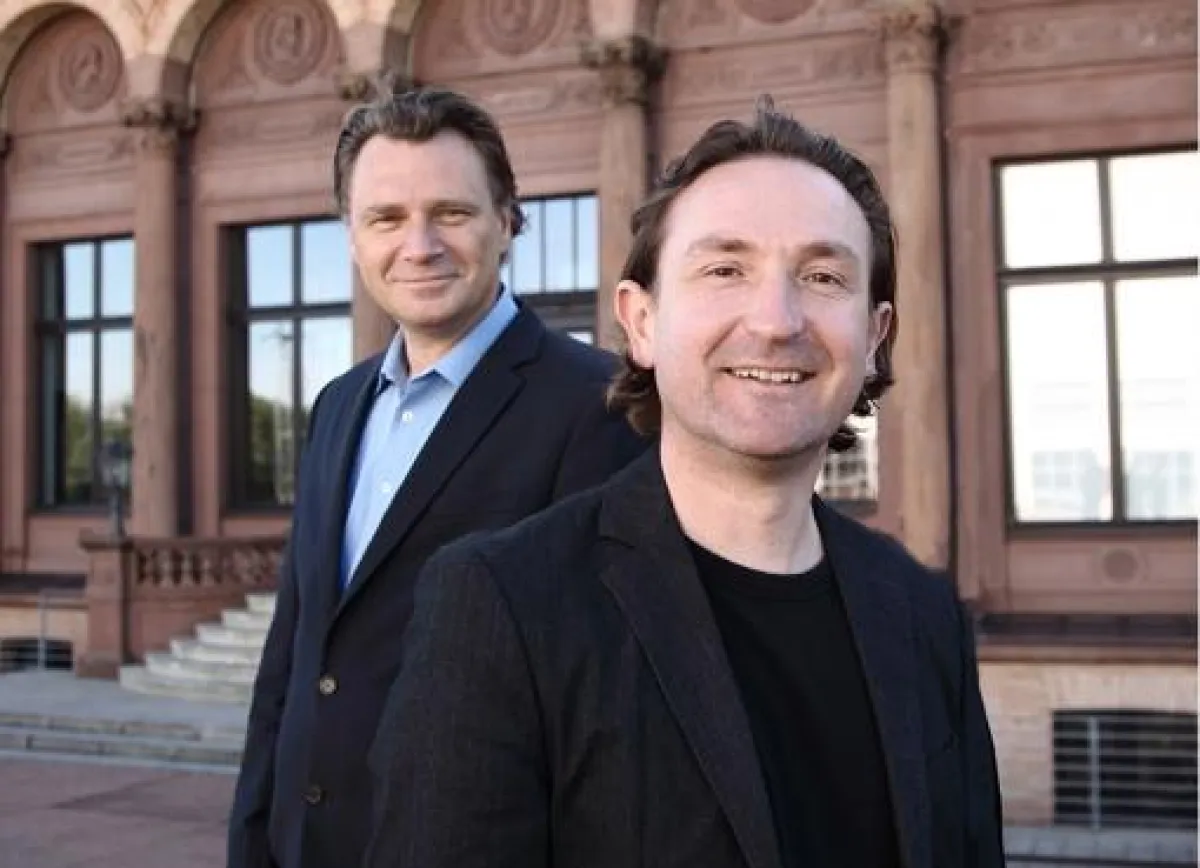 Claus Friede und Marc Frenzel