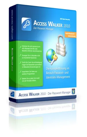 Bild: Passwort-Manager Access Walker 2010 erhält Zertifizierung für Windows 7