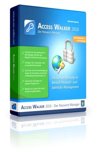 Passwort-Manager Access Walker 2010 erhält Zertifizierung für Windows 7 Bild: Passwort-Manager Access Walker 2010 erhält Zertifizierung für Windows 7