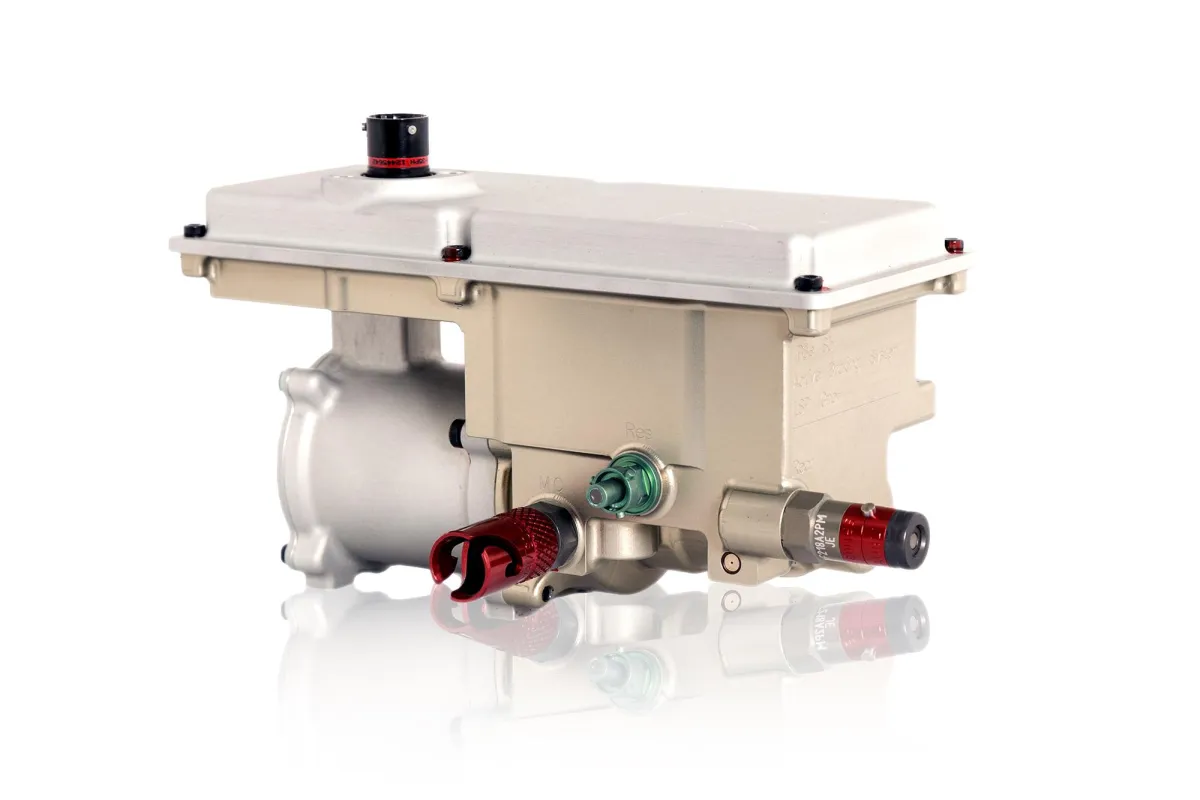 iBSE Break-by-wire Integriertes Bremssystem. Bildnachweis: LSP Innovative Automotive Systems GmbH