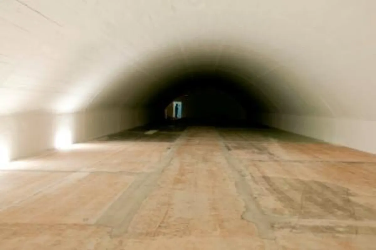 Data center hall Deltalis inside Swiss Mountain