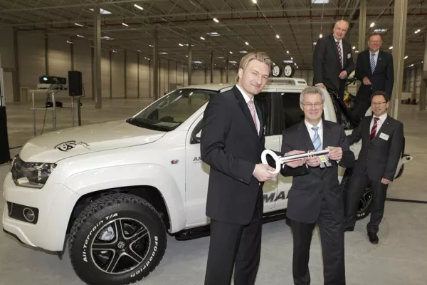 Bild: Goodman übergibt ersten Hallenabschnitt an Volkswagen Nutzfahrzeuge in Hannover