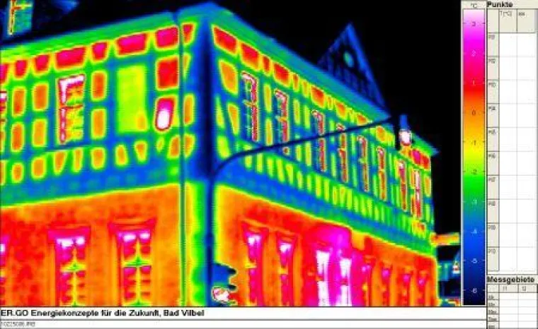 Bild: Thermografieaufnahmen machen Schwachstellen sichtbar