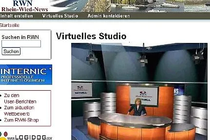 Bild: „Rhein-Wied-News“ startet das „Virtuelle TV-Studio“