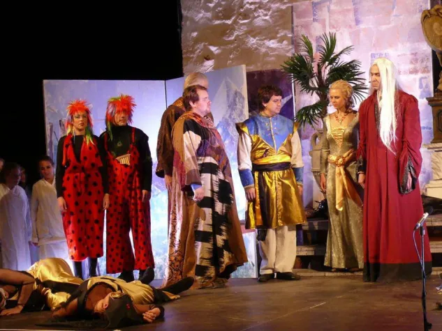 Bild: Mozarts „Die Zauberflöte“ auf Burg Lindenfels