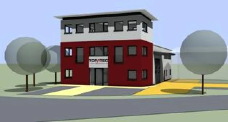 Bild: Neue Produktionshalle für TOPATEC Fettabscheider