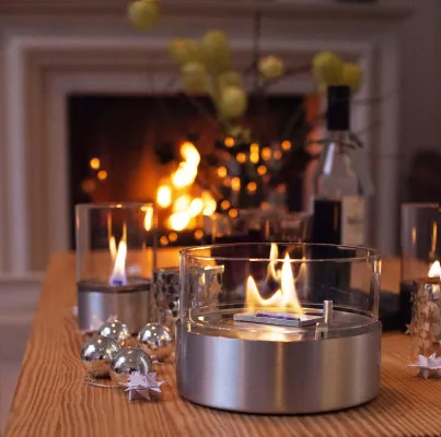 Bild: TENDERFLAME - sichere Tischfeuer mit sinnlichen Flammenspielen ohne Bio-Ethanol