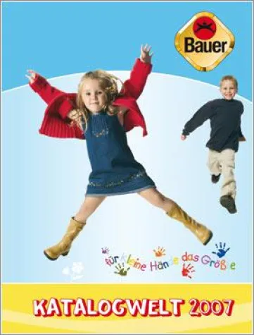 Neuer Bauer Spielzeug-Katalog zur Spielwaren-Messe 2007 Bild: Neuer Bauer Spielzeug-Katalog zur Spielwaren-Messe 2007