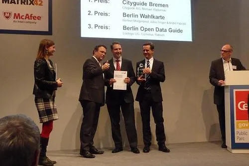 Bild: CITYGUIDE AG gewinnt Wettbewerb Apps4Deutschland mit Cityguide Bremen