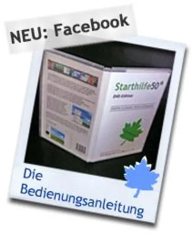 Bild: Starthilfe50 bietet "Bedienungsanleitung" für Facebook