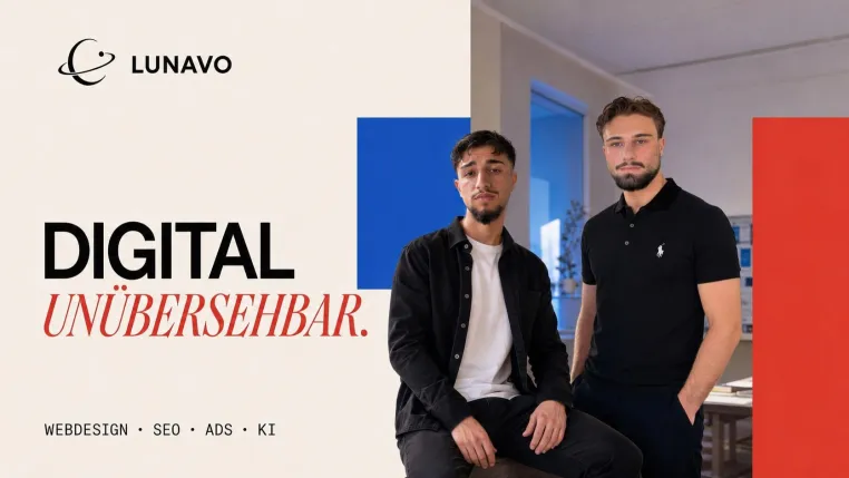 Bild: Lunavo Media: Digitalagentur verbindet modernes Webdesign, Performance Marketing und KI für Unternehmen