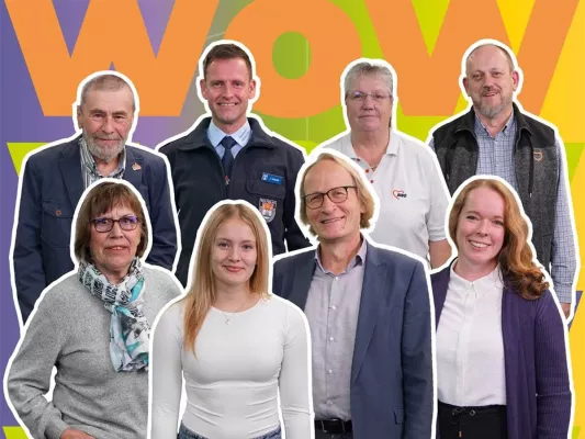 Bild: „dreimal wow“-Imagekampagne für die drei Zentren 