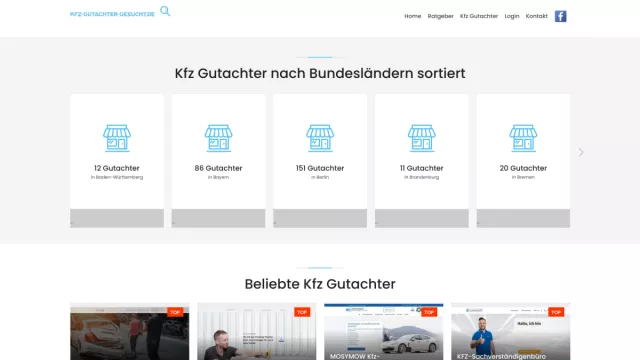 Bild: Kfz-Gutachter-gesucht.de - Das innovative Vergleichsportal für erfahrene und zuverlässige Kfz Gutachter