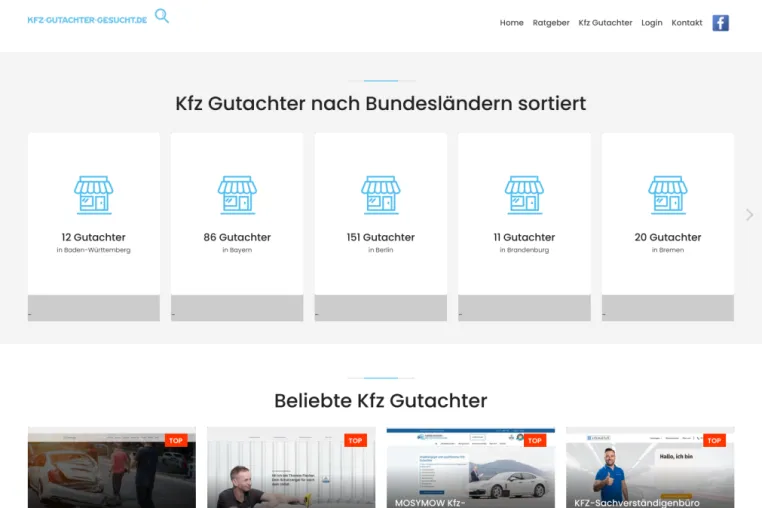 Kfz-Gutachter-gesucht.de - Das innovative Vergleichsportal für erfahrene und zuverlässige Kfz Gutachter Bild: Kfz-Gutachter-gesucht.de - Das innovative Vergleichsportal für erfahrene und zuverlässige Kfz Gutachter