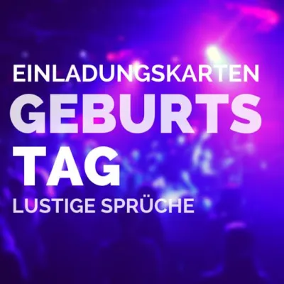 Bild: Tolle Einladungskarten für Geburtstagsfeier erstellen