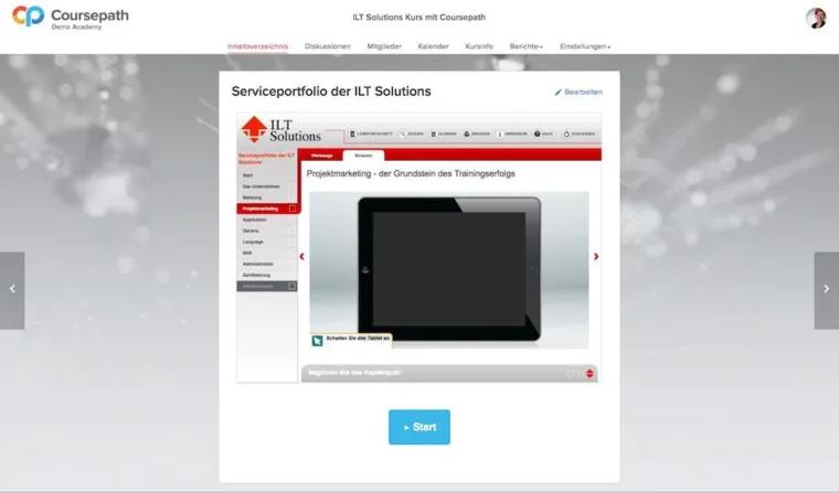 Bild: Coursepath und ILT Solutions kooperieren als Plattform- und Inhalteanbieter für betriebliches E-Learning