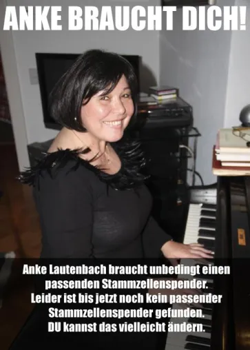 Anke braucht Dich Bild: Anke braucht Dich
