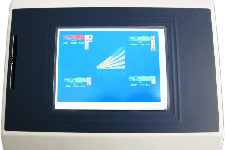 Bild: Das neue BDE-Touchterminal von der ProSeS BDE GmbH