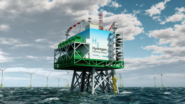 Bild: Offshore-Wasserstoff-Produktion mit 400 MW in neuer Dimension