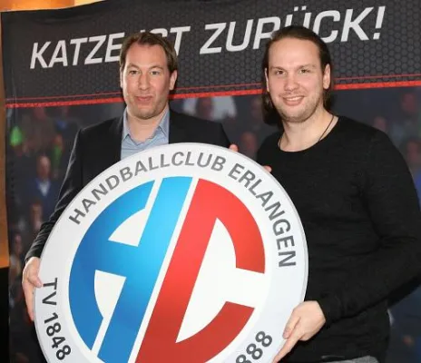 Handball-Bundesliga: Nikolas Katsigiannis kehrt im Juli zum HC Erlangen zurück Bild: Handball-Bundesliga: Nikolas Katsigiannis kehrt im Juli zum HC Erlangen zurück