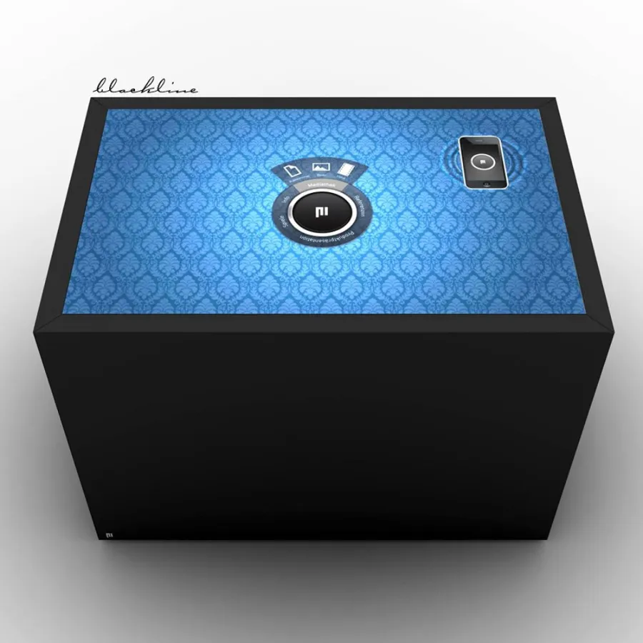 TOUCHDESK pi - Produktdesign und One-Button-Navigation