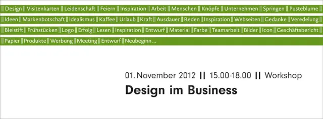 Bild: Design im Business? - Leipziger Designer starten Workshop am 01.11.2012