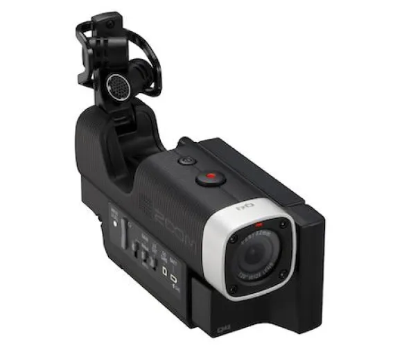 Full-HD-Video trifft professionellen Stereo-Ton: Action-Camcorder Zoom Q4 bietet konkurrenzlose Audioqualität Bild: Full-HD-Video trifft professionellen Stereo-Ton: Action-Camcorder Zoom Q4 bietet konkurrenzlose Audioqualität