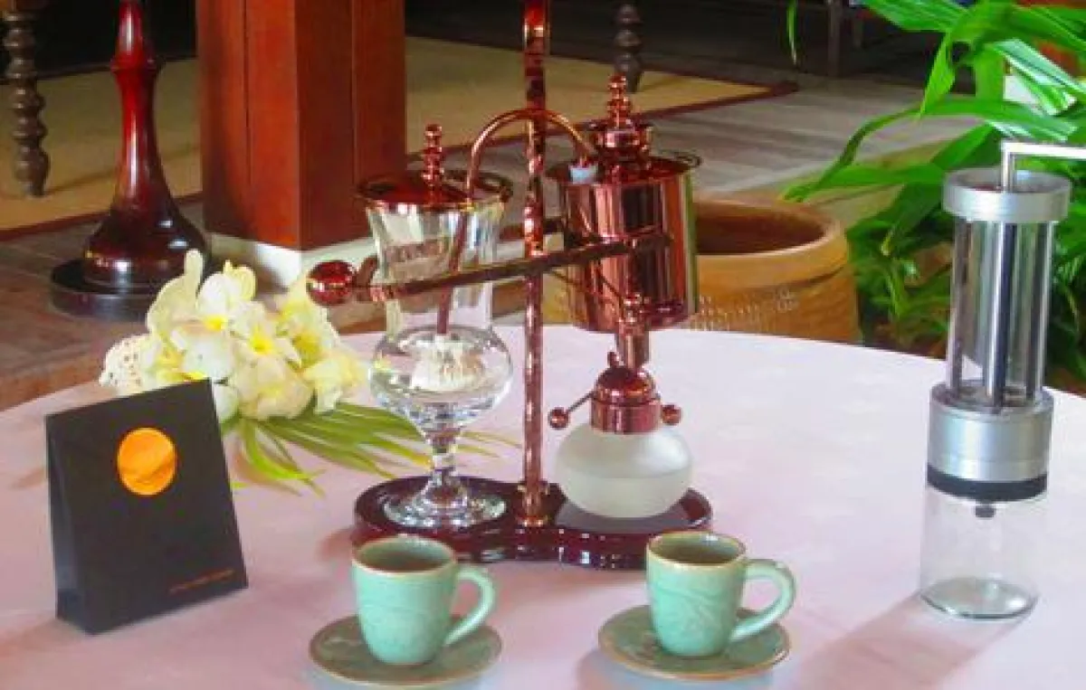 Anantara - Black Ivory Coffee Set Up