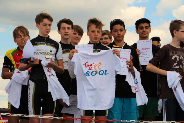 Tour de School 2014 - Fahrradrennen für Schüler ein voller Erfolg Bild: Tour de School 2014 - Fahrradrennen für Schüler ein voller Erfolg