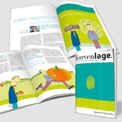 Bild: Pantos realisiert die neue – und neunte – Ausgabe der "Kurvenlage" für das Deutsche Aktieninstitut.