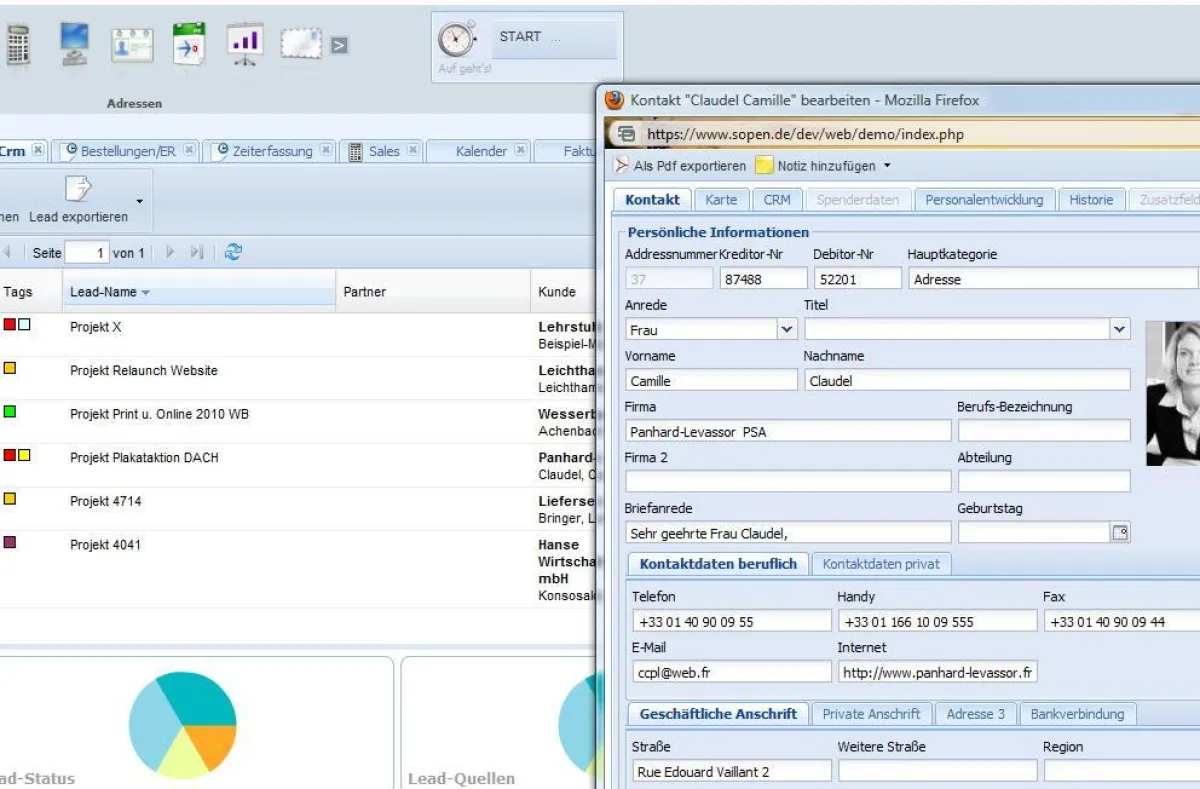 App Mitglieder - Kontakt/Mitglied