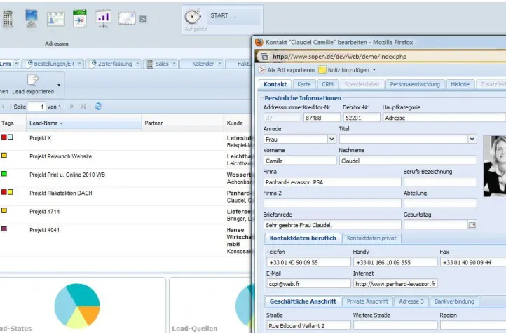 Bild: Eine Softwarelösung, alles drin - sopen Verbandssoftware