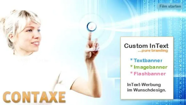 Bild: CONTAXE Custom InText - InText-Werbung im Wunschdesign