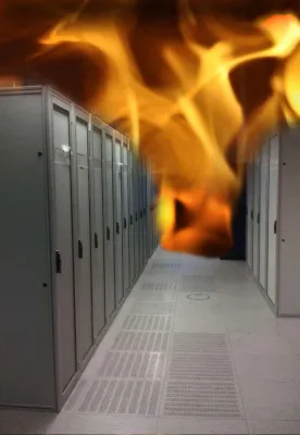 Bild: Weihnachtsüberraschung aus dem EDV- und Serverraum