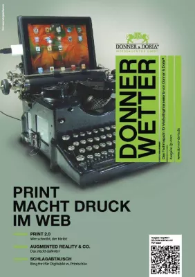 Bild: Neue Ausgabe von DonnerWetter veröffentlicht: Print 2.0