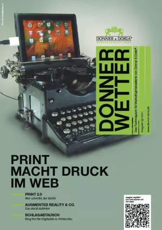 Bild: Neue Ausgabe von DonnerWetter veröffentlicht: Print 2.0