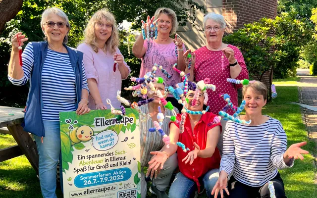 Die „Ellerraupe“ – sommerliche Schnitzeljagd in den Ferien Bild: Die „Ellerraupe“ – sommerliche Schnitzeljagd in den Ferien