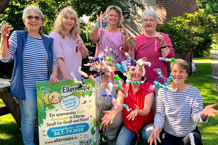 Die „Ellerraupe“ – sommerliche Schnitzeljagd in den Ferien Bild: Die „Ellerraupe“ – sommerliche Schnitzeljagd in den Ferien