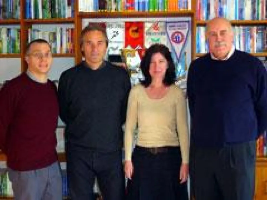 v.l.n.r  Frank Krümmer, Peter Schreiner, Dr. Marion Becker-Richter, Hans Jürgen Meyer