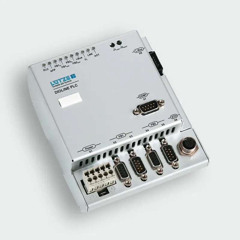 Die bewährte DIOLONE PLC Steuerung wurde um weitere Feldbus-Schnittstellen ergänzt, wie Ethernet/IP,