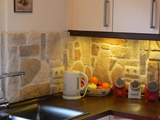 Bild: Riemchen Cäsar verschönern Innen- und Aussenwände