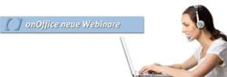Bild: Neue Webinare ergänzen das onOffice Schulungsangebot –