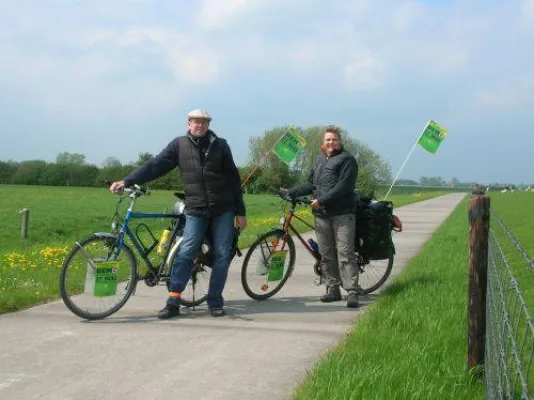 Bild: Nordseeküste - Radtour gegen neue Kohlekraftwerke