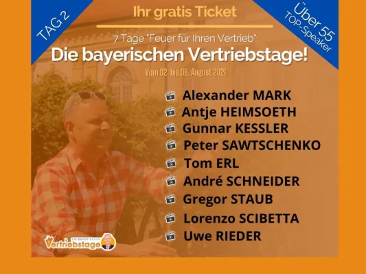Bild: O´zapft is! Heute Tag 2 bei "Die bayerischen Vertriebstage" von Uwe Rieder, der bayerische Vertriebsfreak