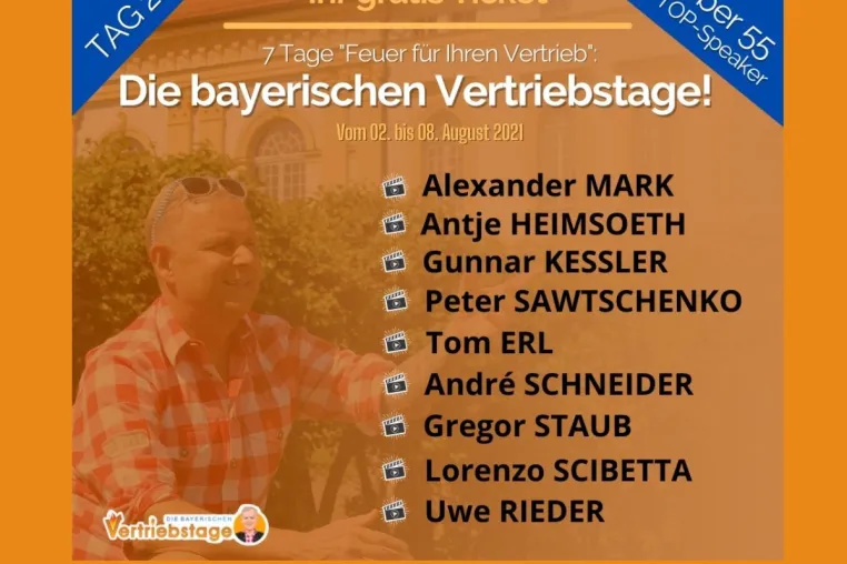O´zapft is! Heute Tag 2 bei "Die bayerischen Vertriebstage" von Uwe Rieder, der bayerische Vertriebsfreak Bild: O´zapft is! Heute Tag 2 bei "Die bayerischen Vertriebstage" von Uwe Rieder, der bayerische Vertriebsfreak