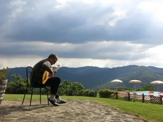 Bild: Im Urlaub die erste Geige spielen