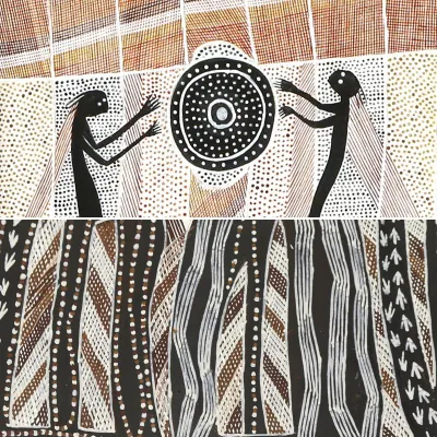 Bild: RENDEZVOUS - Aboriginal Art Ausstellung bei ARTKELCH in Freiburg