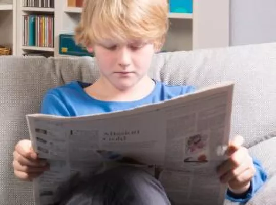 Bild: Ein Jahr lang Tageszeitung für die ganz Kleinen